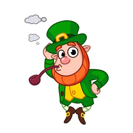 💃 Стикер «Leprechaun» для Telegram
