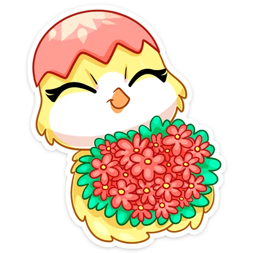 💐 Стикер «Ириска» для Telegram