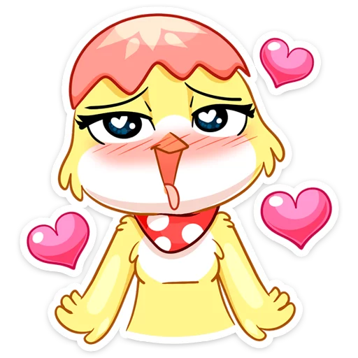 ❤️ Стикер «Ириска» для Telegram