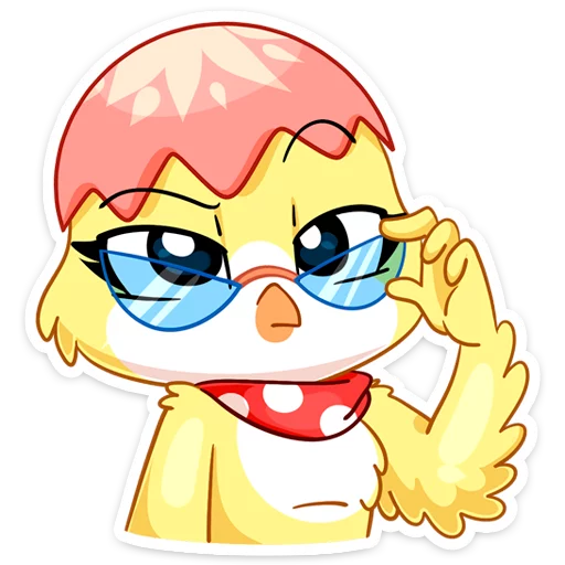 🤓 Стикер «Ириска» для Telegram