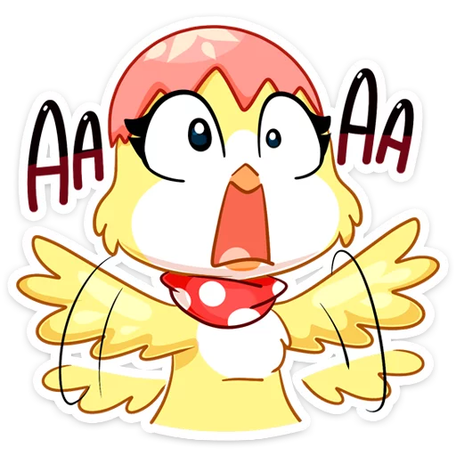😱 Стикер «Ириска» для Telegram