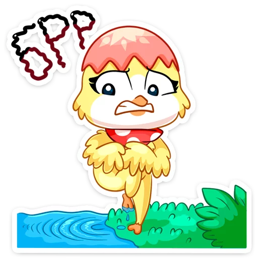 😬 Стикер «Ириска» для Telegram