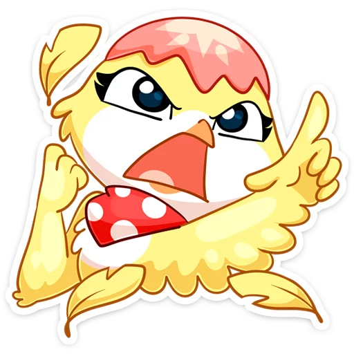 👿 Стикер «Ириска» для Telegram