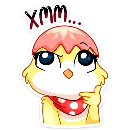 🤔 Стикер «Ириска» для Telegram