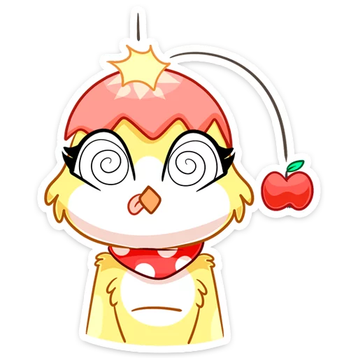 😵 Стикер «Ириска» для Telegram