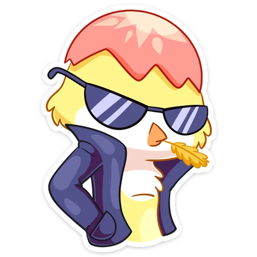 😎 Стикер «Ириска» для Telegram
