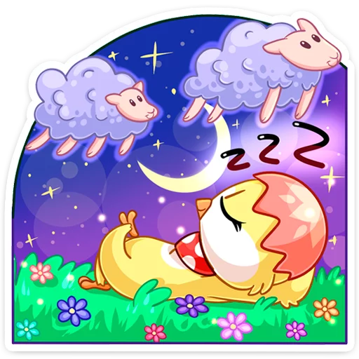 😴 Стикер «Ириска» для Telegram