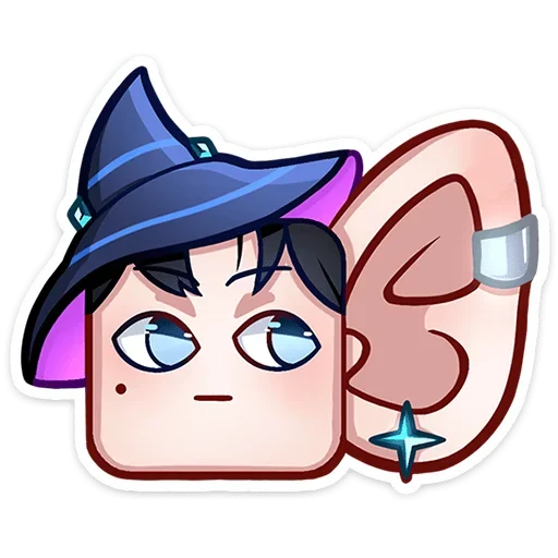 👂 Стикер «Ирма» для Telegram