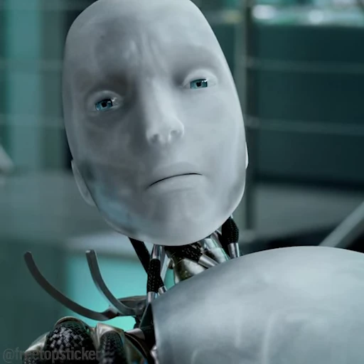 🙁 Стикер «I Robot» для Telegram