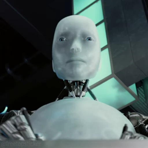 🤖 Стикер «I Robot» для Telegram