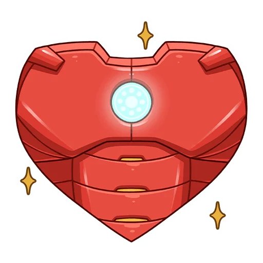 ❤️ Стикер «Железный Человек» для Telegram