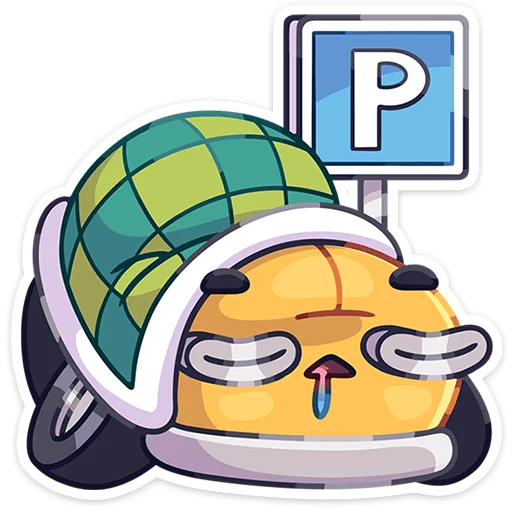 💤 Стикер «Железные кони» для Telegram