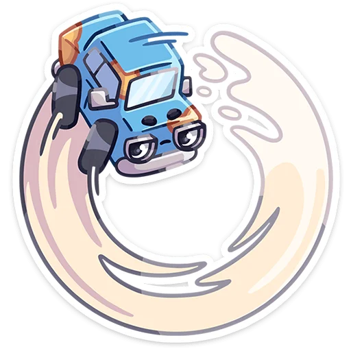 🙃 Стикер «Железные кони» для Telegram