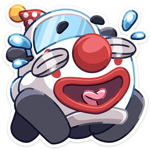 🤡 Стикер «Железные кони» для Telegram