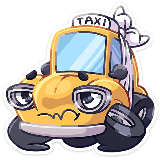 🚕 Стикер «Железные кони» для Telegram