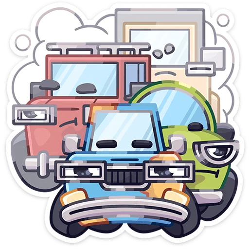 😤 Стикер «Железные кони» для Telegram
