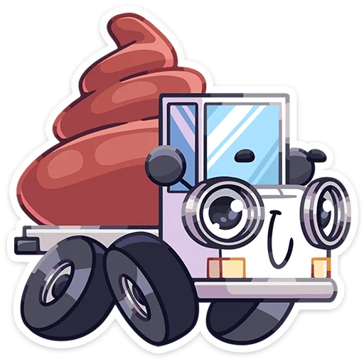 💩 Стикер «Железные кони» для Telegram