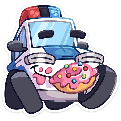 🍩 Стикер «Железные кони» для Telegram