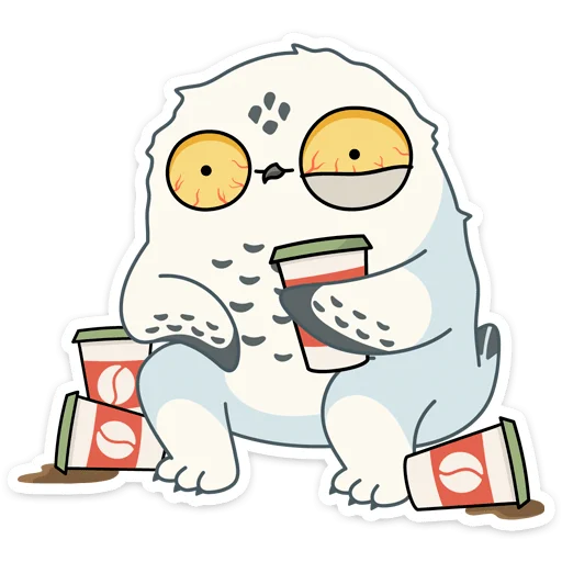 😨 Стикер «​​​​Ирви» для Telegram