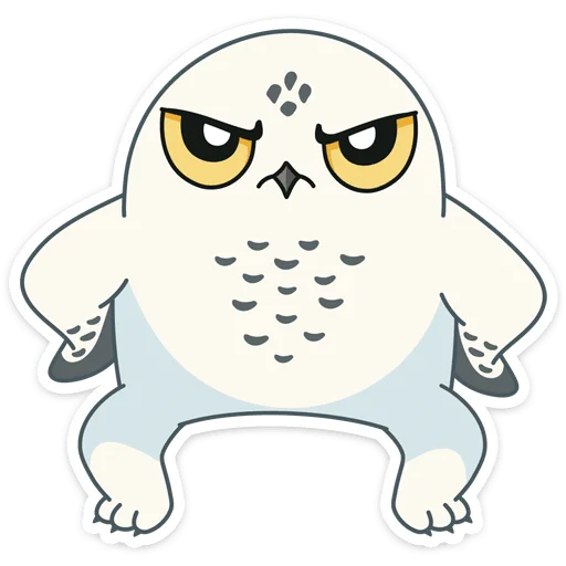 😠 Стикер «​​​​Ирви» для Telegram