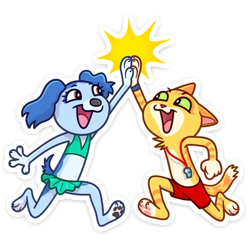 🖐 Стикер «Котик Ирвин» для Telegram