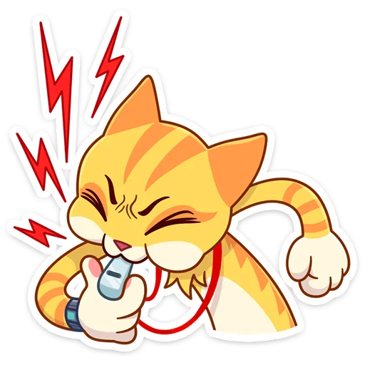 😝 Стикер «Котик Ирвин» для Telegram