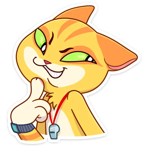 😏 Стикер «Котик Ирвин» для Telegram