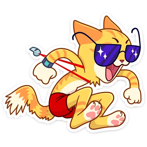 🤩 Стикер «Котик Ирвин» для Telegram