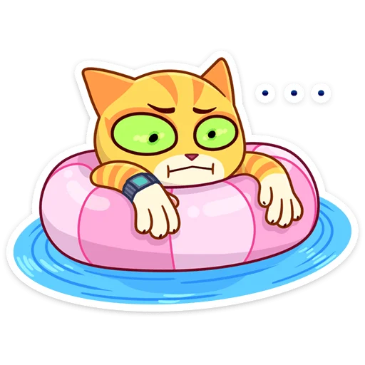 ☹️ Стикер «Котик Ирвин» для Telegram