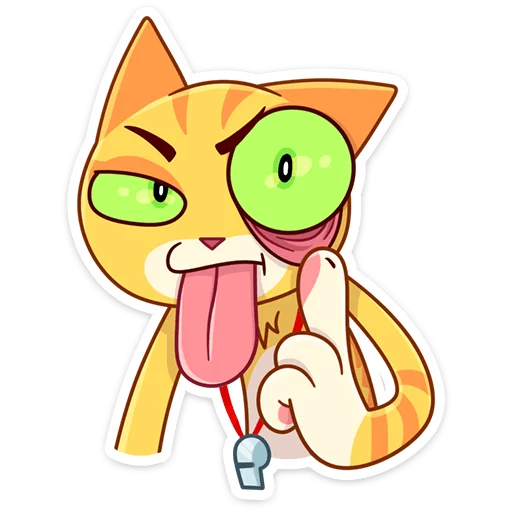 😜 Стикер «Котик Ирвин» для Telegram