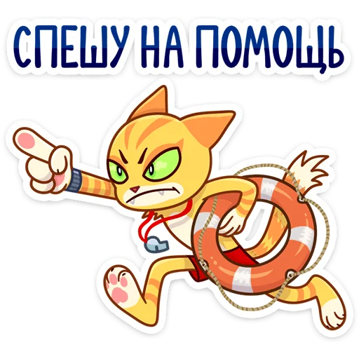 🏃‍♀ Стикер «Котик Ирвин» для Telegram