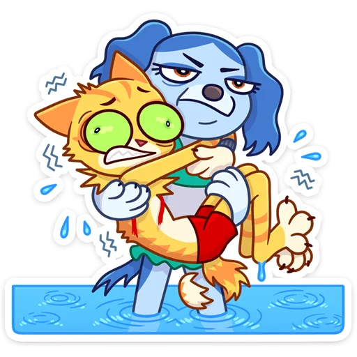 🦸‍♂ Стикер «Котик Ирвин» для Telegram