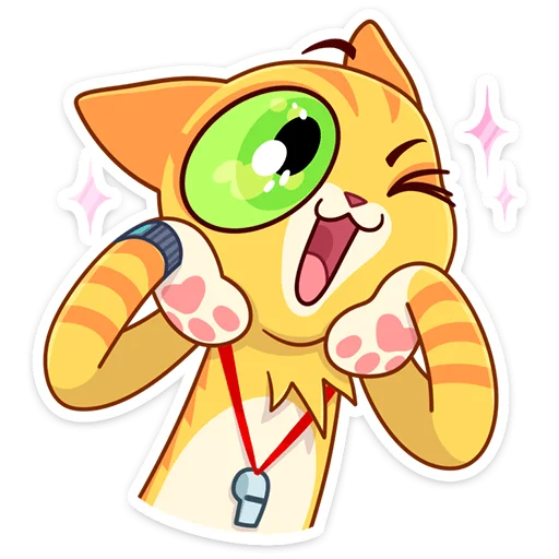 😉 Стикер «Котик Ирвин» для Telegram