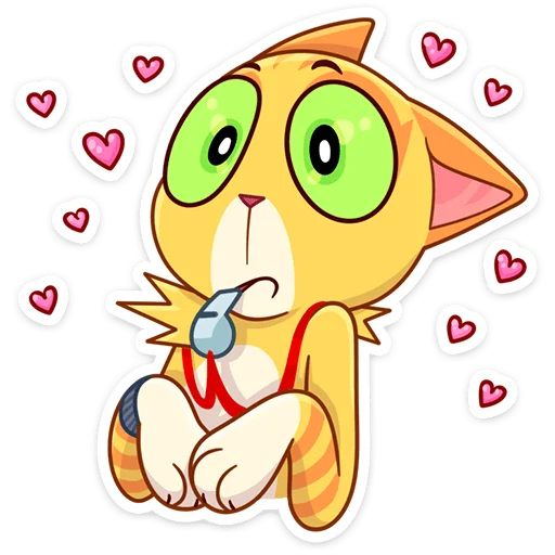😍 Стикер «Котик Ирвин» для Telegram