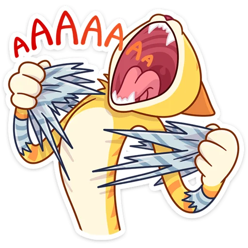 😡 Стикер «Котик Ирвин» для Telegram