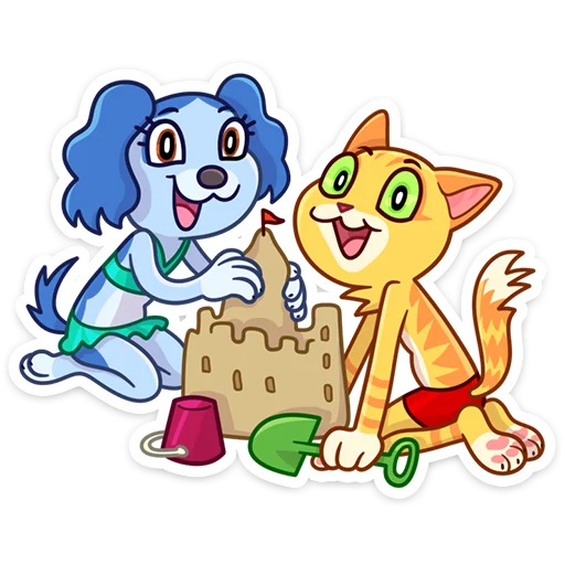 👶 Стикер «Котик Ирвин» для Telegram