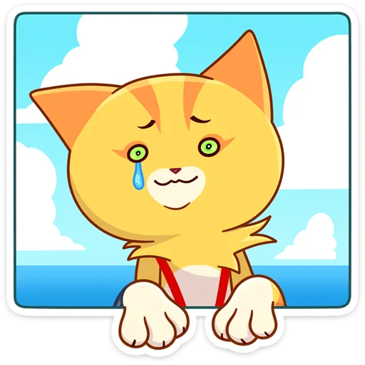 🥲 Стикер «Котик Ирвин» для Telegram