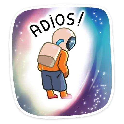 👋 Стикер «Айзек» для Telegram