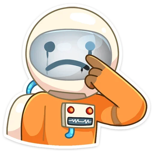 ☹️ Стикер «Айзек» для Telegram