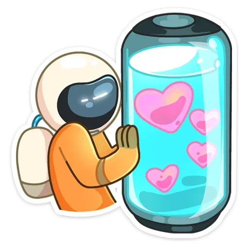 ❤️ Стикер «Айзек» для Telegram