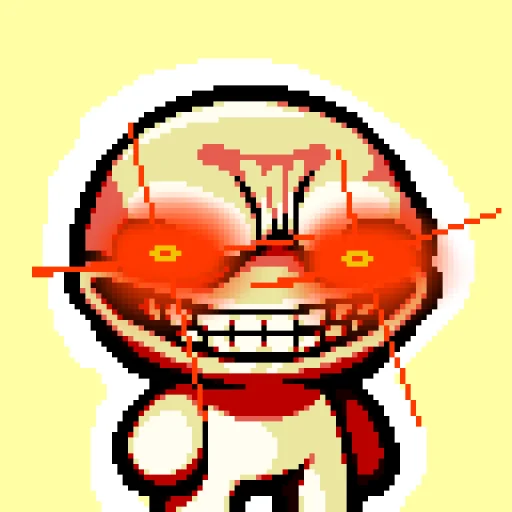 😠 Стикер «Isaac is Incredible» для Telegram