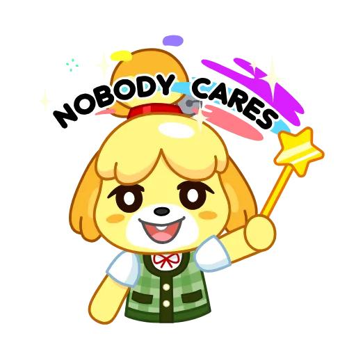 🧙‍♂️ Стикер «Isabelle» для Telegram