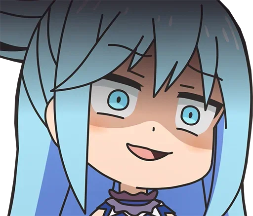 😶 Стикер «Isekai Quartet» для Telegram