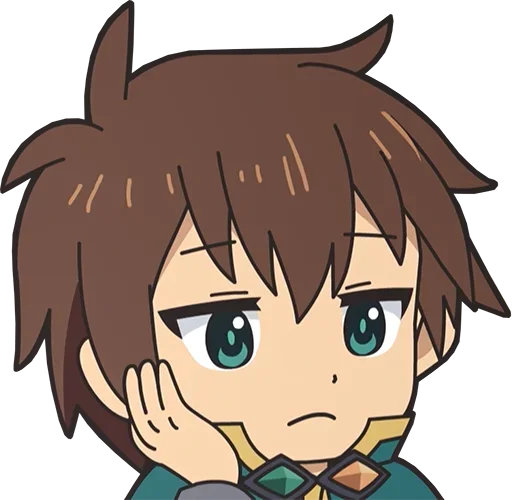 😒 Стикер «Isekai Quartet» для Telegram