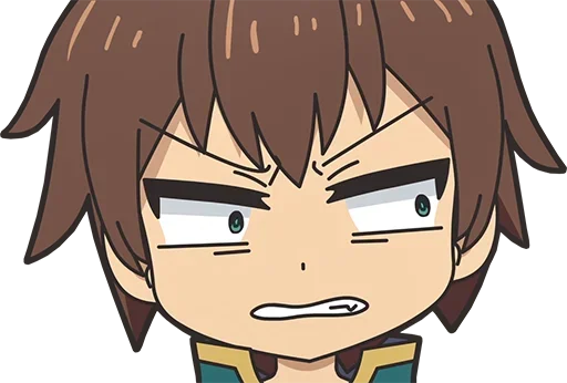 😠 Стикер «Isekai Quartet» для Telegram