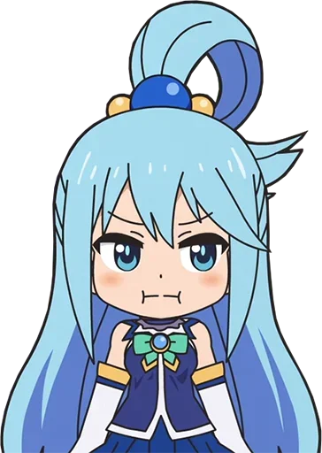 😐 Стикер «Isekai Quartet» для Telegram