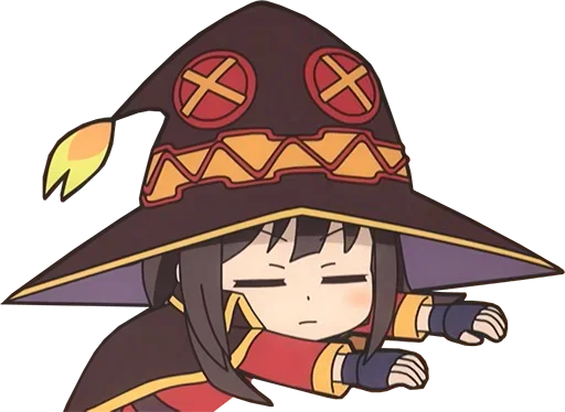 😑 Стикер «Isekai Quartet» для Telegram