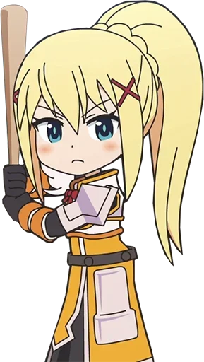 🏏 Стикер «Isekai Quartet» для Telegram