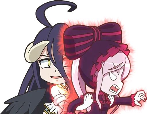 😈 Стикер «Isekai Quartet» для Telegram