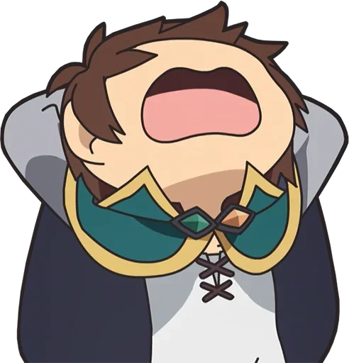 😱 Стикер «Isekai Quartet» для Telegram
